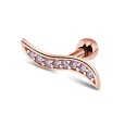 Beautiful Crystal Ear Piercing TIP-2714